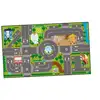 Image de Tapis Voiture Lumineux Route Et Signalisation
