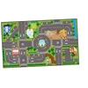 Image de Tapis de jeu - BUKI FRANCE - Tapis voiture lumineux - 3 voitures incluses - Antidérapant - Lavable