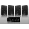 Image de Pack Sono DJ ampli 1600 W + 4 HP 600W - IBIZA SOUND - DJ-675-S - Bass reflex - Noir