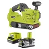 Image de Pack RYOBI ponceuse à bande 75 mm 18V One+ R18BS-0 - 1 batterie 4.0Ah - 1 chargeur 2.0Ah RC18120-140