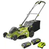 Image de Pack Ryobi Tondeuse 36v Rlm36x46h50pg - 2 Batteries 36v Lithiumplus 4.0ah - 5.0ah -