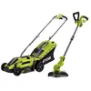 Image de Pack RYOBI Tondeuse électrique 1300W 33cm RLM13E33S - Coupe bordures et dresse bordures 500W RLT5127