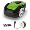 Image de Pack robot tondeuse Optimow M GREENWORKS - pour 500m2 - 100m fil 100 piquets et connecteurs