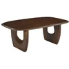 Image de Sinjai - Table basse en bois - Bois foncé