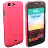 Image de Housse Etui Coque Rigide Pour Wiko Stairway + Film Ecran - Rose Rigide