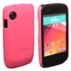 Image de Housse Etui Coque Rigide Pour Wiko Ozzy + Film Ecran - Rose Rigide