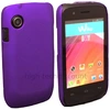 Image de Housse Etui Coque Rigide Pour Wiko Ozzy + Film Ecran - Mauve Rigide