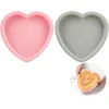 Image de Lot De 2 Moule Silicone Gateau Coeur D'amour De 17 Cm