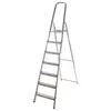 Image de Escabeau ménager SELEKTA - 7 marches antidérapantes en alu - Charge max 150kg