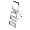 Image de Escabeau domestique pliable en aluminium 5 marches ultra léger Hailo L40