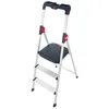 Image de Marchepied pliant HAILO WideStep 3 marches en aluminium avec plateforme plastique