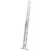 Image de Echelle coulissante à corde professionnelle HAILO Trio - 3x12 échelons - 8m40 - en alu
