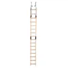 Image de Echelle plate de toit en bois pour couvreur avec crochet de toit 4m Hailo Safety Roof