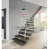 Image de Escabeau en aluminium 4 marches Larges Hailo L100 + Plateforme TP1
