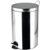 Image de Poubelle De Cuisine À Pédale 20l Chromée - Selekta
