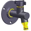 Image de OSLO Robinet dextérieur à visser + applique Anthracite femelle 1/2