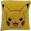 Image de Coussin premium - Carré - POKEMON - Pikachu - Microfibre - 40 cm