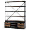 Image de Bibliothèque en bois de manguier Niniss