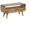 Image de Petit meuble TV en bois de manguier Maëva