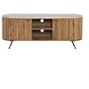 Image de Meuble TV en bois de manguier et terrazzo Ambrine