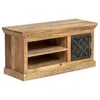 Image de Meuble TV en bois de manguier et métal Sahara