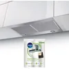 Image de ROBLIN Groupe filtrant aspirant inox Largeur 55cm 4 vitesses Débit dair 740m3/h