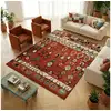 Image de Tapis berbère 200x290 tissé motifs tribaux lyn8 moroco rouge