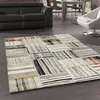 Image de Tapis berbère 120x170 tissé motifs tribaux LYN8 MARO beige