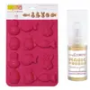 Image de Moule Chocolats De Pâques + 1 Poudre Alimentaire Irisée Dorée