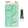 Image de Moule En Silicone Summer + Stylo De Glaçage Noir