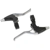 Image de Leviers de frein vélo City/VTT Newton argent-noir pour V-brake (3 doi