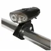 Image de Eclairage vélo - USB - Avant - Noir-gris - 300 lumens - 2 intensités