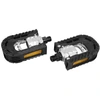 Image de Pédales pliantes Cycertec aluminium 9/16ââ noir/argent