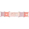 Image de Tour de lit Lapinou - DOMIVA - Microfibre 100% Polyester - Adaptable - Rose - 30 x 180 cm