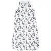 Image de Gigoteuse dété Plumes - blanc et noir - 6-24 mois / 90 cm
