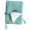 Image de DOMIVA Couverture Fluffy - Coton/Polyester - Idéal poussette - Nile - 75 x 100 cm