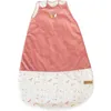Image de DOMIVA Gigoteuse Happy - Microfibre 100% polyester - 0-6 mois - Blanc/Corail/Jaune - 70 cm