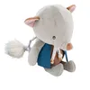 Image de Peluche musicale - DOMIVA - Alix la souris - Gris - 25 cm - Pour bébé
