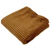 Image de Couverture boudoir - DOMIVA - Caramel - 75 x 100 cm - Velours côtelé douce et chaude