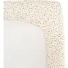 Image de Drap Housse Lange - Domiva - 70x140 Cm - Pois - Gaze De Coton