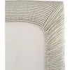 Image de Drap Housse Lange - Domiva - 70x140 Cm - Rayures - Gaze De Coton