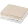 Image de Lot De 2 Draps Housse - Mon Ptit Dodo - Jersey 100% Coton - 70 X 140 Cm - Blanc Et Nude