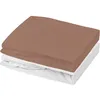 Image de Lot De 2 Draps Housse - Mon Ptit Dodo - Jersey 100% Coton - 60 X 120 Cm - Blanc Et Brun