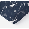 Image de Drap-housse Bébé En Jersey 100% Coton Extensible Baleine
