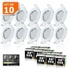 Image de Spot LED Dimmable 7W Blanc Neutre - LAMPESECOENERGIE - Ampoule GU10 - Encastrable