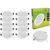 Image de Spot Encastrable LED Downlight Panel Extra-Plat 3W - LAMPESECOENERGIE - Blanc Froid 6000K - Économie dénergie