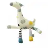 Image de Peluche En Coton Maille Tricot - Doudou Girafe