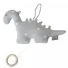 Image de Veilleuse Musicale En Tricot De Coton- Dino Gris