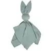 Image de Doudou Plat Lapin - Vert De Gris