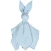 Image de Doudou Plat Lapin - Bleu Pastel